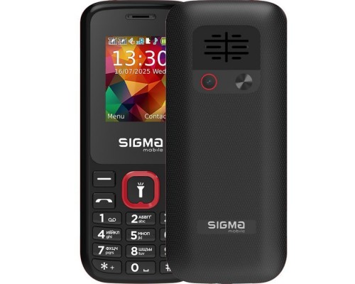 Мобільний телефон Sigma X-style 171 MINI Black-Red (4827798813744)