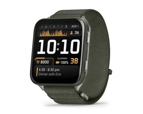 Смарт-годинник Garmin Venu X1, Moss, GPS (010-02980-03)