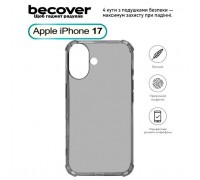 Чохол до мобільного телефона BeCover Anti-Shock Apple iPhone 17 Grey (713794)