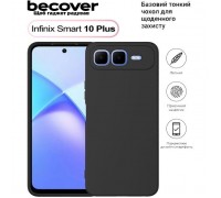 Чохол до мобільного телефона BeCover Silicone Infinix Smart 10 Plus (X6725B) Black (713764)
