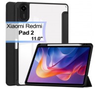 Чохол до планшета BeCover Soft Edge TPU Xiaomi Redmi Pad 2 11.0" Black (713656)
