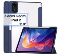 Чохол до планшета BeCover Soft Edge TPU Xiaomi Redmi Pad 2 11.0" Deep Blue (713657)