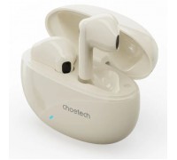 Навушники Choetech TWS Oval Beige (BH-T24-SK)