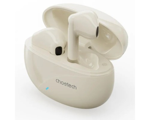 Навушники Choetech TWS Oval Beige (BH-T24-SK)