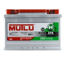 Акумулятор автомобільний MUTLU 6СТ-72 (0) EFB.L3.72.072.A