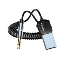 FM модулятор Essager Lingfeng Bluetooth 5.0 Aux Adapter Car Wireless Receiver USB (EBT-LF01-P)
