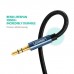 Кабель мультимедійний 3.5mm M to 3.5mm M 1.0m AV112 blue Ugreen (10685)