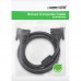 Кабель мультимедійний DVI M to DVI M 1.5m 24+1pin DV101 black Ugreen (11606)