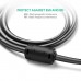 Кабель мультимедійний VGA M to VGA M 1.0m VG101 black Ugreen (11673)