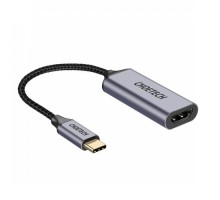 Перехідник USB-C to HDMI black Choetech (HUB-H10-V1)