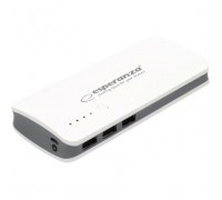 Батарея універсальна Esperanza 8000mAh input/Micro-USB, output/3*USB, White/Grey (EMP106WE)
