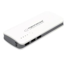 Батарея універсальна Esperanza 8000mAh input/Micro-USB, output/3*USB, White/Grey (EMP106WE)
