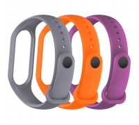 Ремінець до фітнес браслета Armorstandart комплект 3шт Xiaomi Mi Band 4/3 Beat (ARM87029)