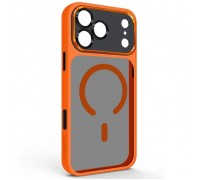 Чохол до мобільного телефона Armorstandart Unit-C MagCase SE Apple iPhone 17 Pro Max Orange Black (ARM86321)