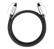 Кабель мультимедійний Optical Toslink 1.5m AV108 black Ugreen (10542)
