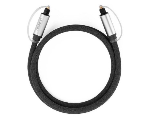 Кабель мультимедійний Optical Toslink 1.5m AV108 black Ugreen (10542)