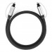 Кабель мультимедійний Optical Toslink 1.5m AV108 black Ugreen (10542)