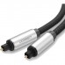 Кабель мультимедійний Optical Toslink 1.5m AV108 black Ugreen (10542)