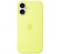 Чохол до мобільного телефона Apple Silicone iPhone 17 Neon Yellow Model A3558 (MGEV4ZM/A)