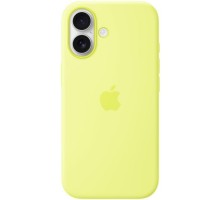 Чохол до мобільного телефона Apple Silicone iPhone 17 Neon Yellow Model A3558 (MGEV4ZM/A)