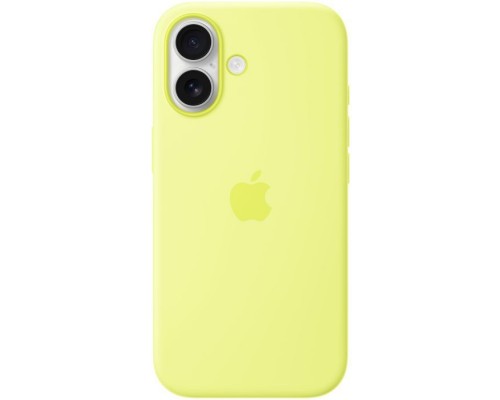 Чохол до мобільного телефона Apple Silicone iPhone 17 Neon Yellow Model A3558 (MGEV4ZM/A)