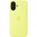 Чохол до мобільного телефона Apple Silicone iPhone 17 Neon Yellow Model A3558 (MGEV4ZM/A)