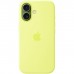 Чохол до мобільного телефона Apple Silicone iPhone 17 Neon Yellow Model A3558 (MGEV4ZM/A)