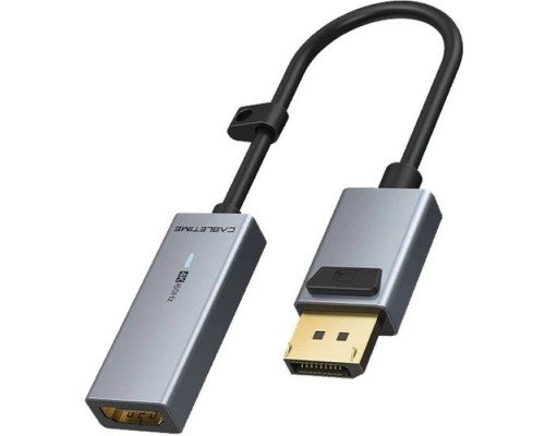 Перехідник DisplayPort M to HDMI F 0.2m 4K60Hz Cabletime (CA915354)