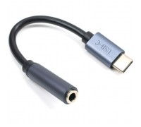 Перехідник USB-C M to 3.5mm F Cabletime (CA913725)