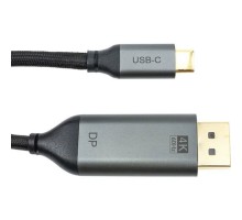 Кабель мультимедійний USB-C to DisplayPort M 1.8m V1.2 4K Cabletime (CA913305)