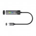 Перехідник USB-C M to HDMI F 8K 60Hz LED RGB J5create (JCA157-N)