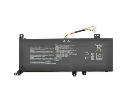 Акумулятор до ноутбука Asus X509 B21N1818-3, 4385mAh (32Wh), 2cell, 7.3V, Li-ion AlSoft (A71151)