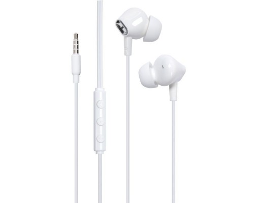 Навушники Vention Echo Lite 3.5mm In-Ear Wired White (GBAWAV)