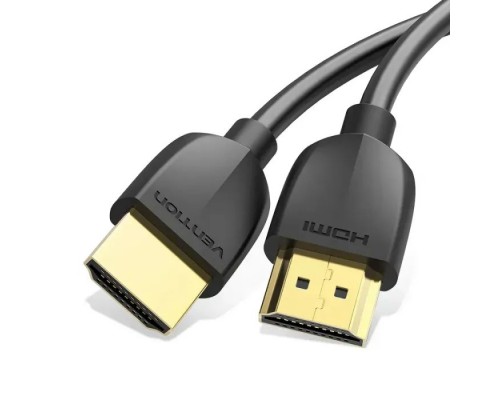 Кабель мультимедійний HDMI M to HDMI M 0.5m 4K60Hz black Vention (AAIBD)