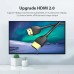 Кабель мультимедійний HDMI M to HDMI M 0.5m 4K60Hz black Vention (AAIBD)