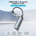 Перехідник USB-C + USB-A to HDMI M 0.1m video capture gray Vention (ACWHA)