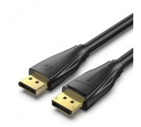 Кабель мультимедійний DisplayPort M to DisplayPort M 2.0m V1.4 8K black Vention (HCDBH)