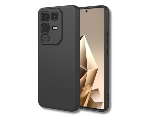 Чохол до мобільного телефона BeCover Silicone Infinix Note 50 4G (X6858) Black (714668)