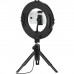 Набір блогера Hama Smartphone Tripod Smart-80 V2, 9.5cм, Bluetooth, LED ring (00004657)