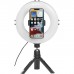 Набір блогера Hama Smartphone Tripod Smart-80 V2, 9.5cм, Bluetooth, LED ring (00004657)