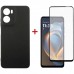 Чохол до мобільного телефона Dengos Motorola G05 Carbon+glass Black (DG-KM-178)