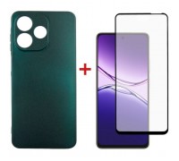 Чохол до мобільного телефона Dengos Oppo A5 Pro Soft+glass Green (DG-KM-183)