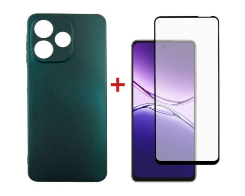 Чохол до мобільного телефона Dengos Oppo A5 Pro Soft+glass Green (DG-KM-183)