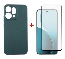 Чохол до мобільного телефона Dengos Oppo Reno14 5G Soft+glass Green (DG-KM-181)