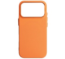 Чохол до мобільного телефона Armorstandart LikeCarbon2 MagCase Apple iPhone 17 Pro Kevlar Orange (ARM88556)