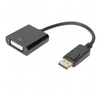 Перехідник DisplayPort M to DVI F 0.15m Full HD Digitus (AK-340401-001-S)