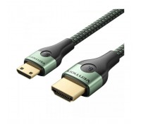 Кабель мультимедійний HDMI M to HDMI mini M 2.0m V2.1 8K 60Hz green Vention (AGJGH)