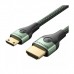 Кабель мультимедійний HDMI M to HDMI mini M 2.0m V2.1 8K 60Hz green Vention (AGJGH)