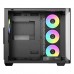 Корпус для ПК OCYPUS IOTA C70 BK CURVE ARGB DIGITAL (IOTA-C70-BKD400CD-GL)