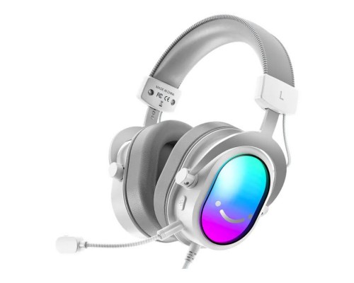 Навушники Fifine H16 7.1 RGB White (H16W)